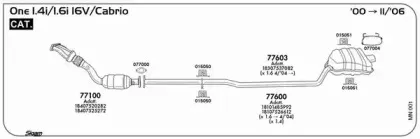 Система выпуска ОГ SIGAM купить