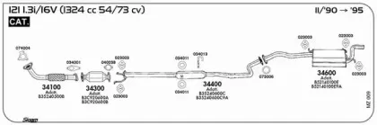 Кронштейн, система выпуска ОГ SIGAM купить