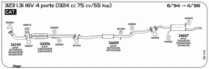 Система выпуска ОГ SIGAM купить
