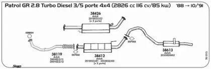 Система выпуска ОГ SIGAM купить