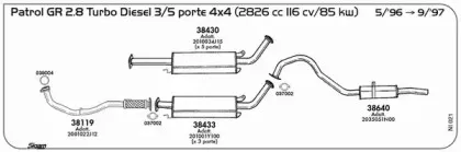 Уплотнительное кольцо, труба выхлопного газа SIGAM купить