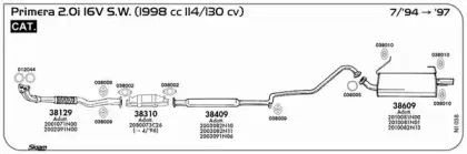 Уплотнительное кольцо, труба выхлопного газа SIGAM купить