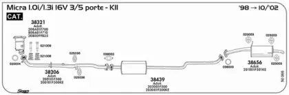 Система выпуска ОГ SIGAM купить