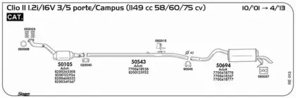 Система выпуска ОГ SIGAM купить