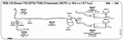 Система выпуска ОГ SIGAM купить