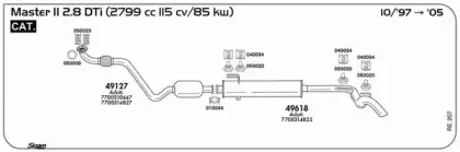Уплотнительное кольцо, труба выхлопного газа SIGAM купить