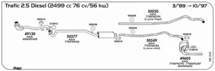 Резиновые полоски, система выпуска SIGAM купить