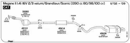 Система выпуска ОГ SIGAM купить