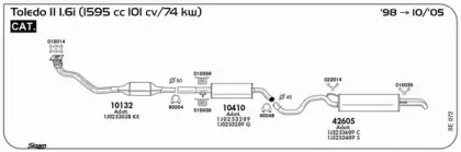 Система выпуска ОГ SIGAM купить