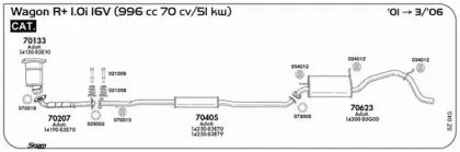 Уплотнительное кольцо, труба выхлопного газа SIGAM купить