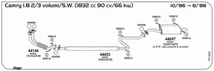 Уплотнительное кольцо, труба выхлопного газа SIGAM купить