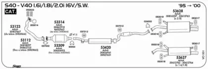 Система выпуска ОГ SIGAM купить