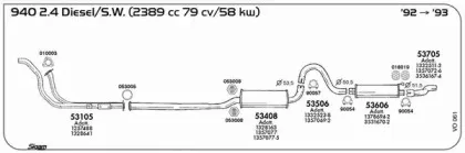 Прокладка, труба выхлопного газа SIGAM купить