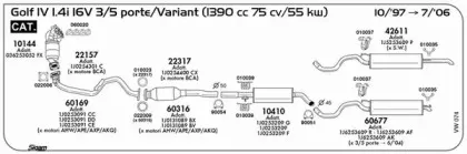 Система выпуска ОГ SIGAM купить