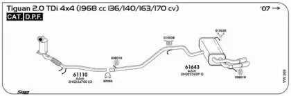 Резиновые полоски, система выпуска SIGAM купить