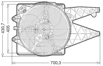 Вентилятор, охлаждение двигателя CTR купить