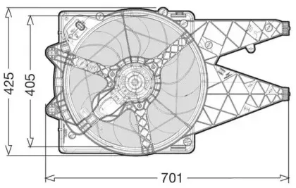 Вентилятор, охлаждение двигателя CTR купить