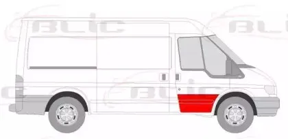 Дверь, кузов BLIC купить