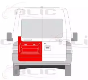 Задняя дверь BLIC купить