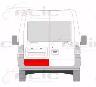 Задняя дверь BLIC купить