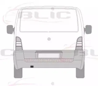 Заслонка багажника /помещения для груза BLIC купить