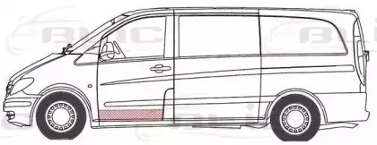 Дверь, кузов BLIC купить