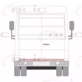 Задняя дверь BLIC купить