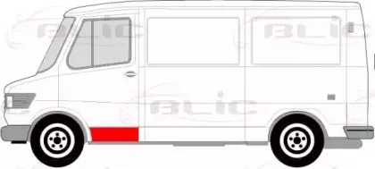 Дверь, кузов BLIC купить