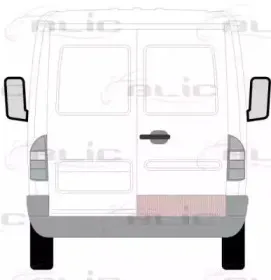 Задняя дверь BLIC купить