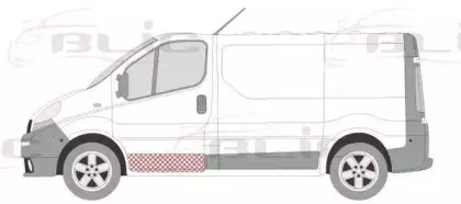 Дверь, кузов BLIC купить