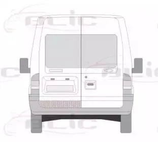 Дверь, кузов BLIC купить