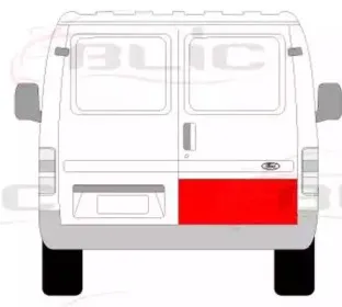 Задняя дверь BLIC купить