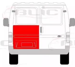 Задняя дверь BLIC купить