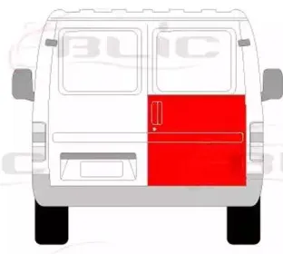 Задняя дверь BLIC купить