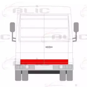 Задняя дверь BLIC купить