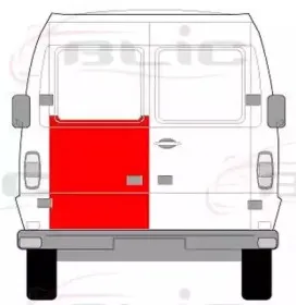 Задняя дверь BLIC купить