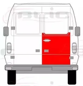 Задняя дверь BLIC купить