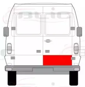 Задняя дверь BLIC купить