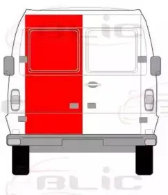 Задняя дверь BLIC купить