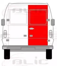 Задняя дверь BLIC купить