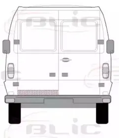 Задняя дверь BLIC купить