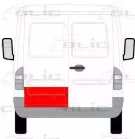 Задняя дверь BLIC купить