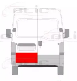 Задняя дверь BLIC купить