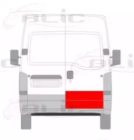 Задняя дверь BLIC купить