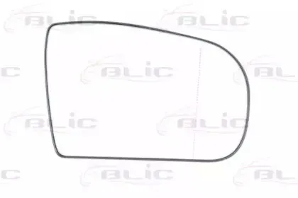 Зеркальное стекло, наружное зеркало BLIC купить