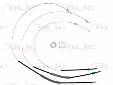 Ремкомплект, подъемный механизм стекла BLIC купить