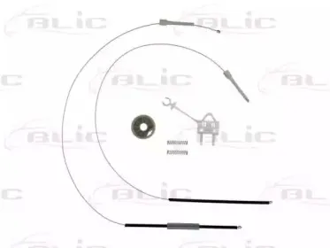 Ремкомплект, подъемный механизм стекла BLIC купить