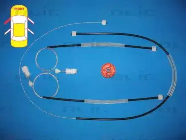 Ремкомплект, подъемный механизм стекла BLIC купить