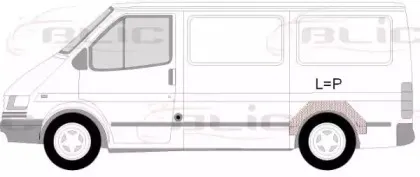 Колесная ниша BLIC купить