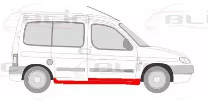 Накладка порога BLIC купить